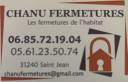 Chanu fermeture
