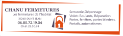 Chanu fermeture